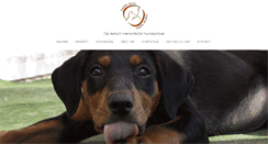 Desktop Screenshot of happydogs-happypeople.de